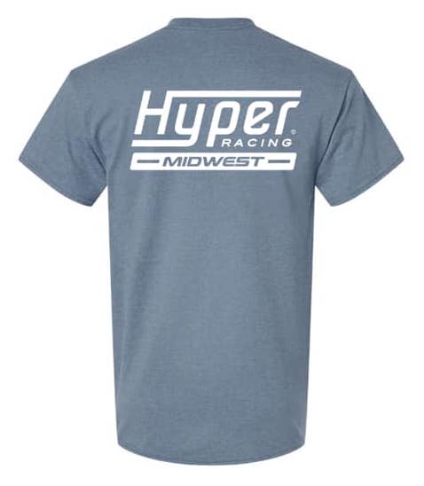 Hyper Midwest Logo Tee (Indigo)