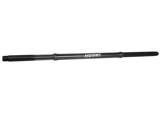 1-3/4" X 56" STANDARD SPLINED AXLE BLACK W/ SHOULDER SPACERS