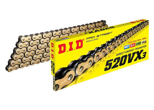 DID 520VX3 120L NATURAL