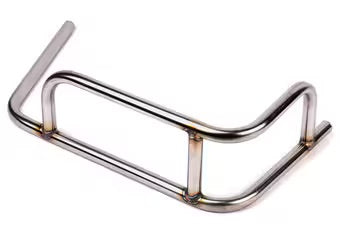 INJECTOR PROTECTOR BAR WITH HOOP FOR 600CC MICRO SPRINT, STAINLESS STEEL, '07 & UP