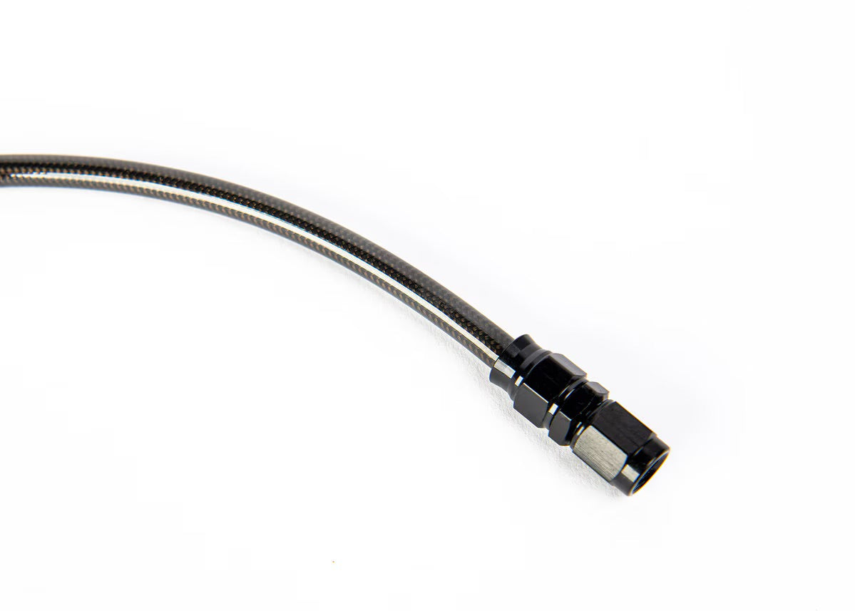 COLOR COATED PTFE BRAKE LINE -3AN BLACK 85"