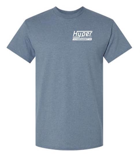 Hyper Midwest Logo Tee (Indigo)
