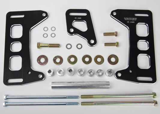 ’07 & UP KAWASAKI ZX-6R 600/636 SHORT ENGINE SLIDER KIT
