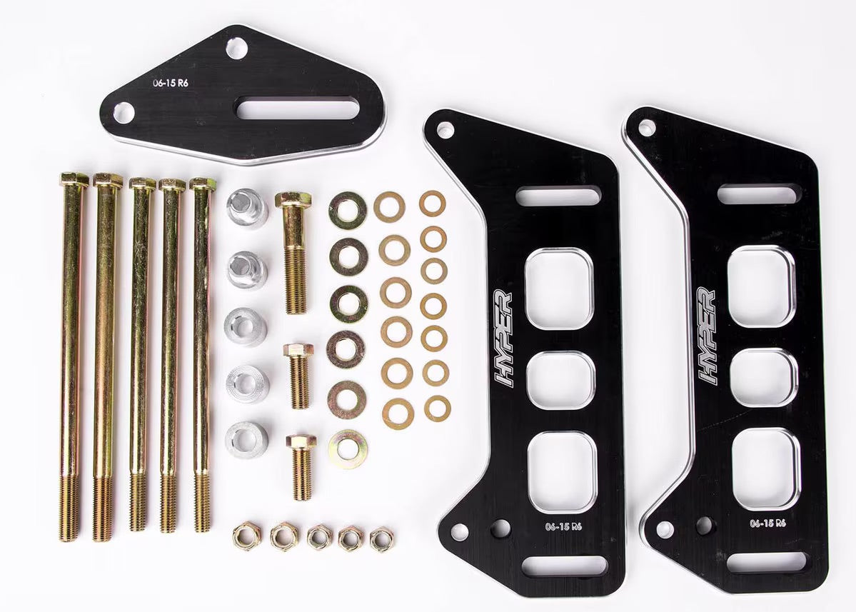 ’06 & UP YAMAHA YZF-R6 SHORT ENGINE SLIDER KIT