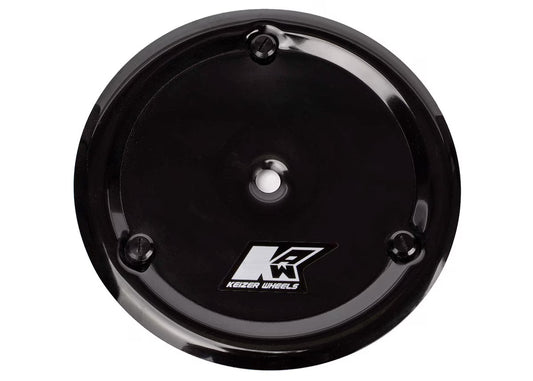 KEIZER 10" MUD COVER PLATE, BLACK