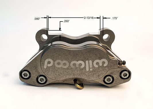 WILWOOD DYNALITE SINGLE II 2-PISTON CALIPER
